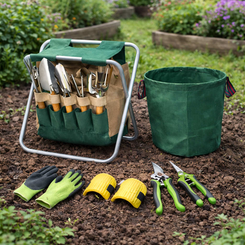 Tabouret de Jardinage Kit Complet - Verdorin – Kit de jardinage