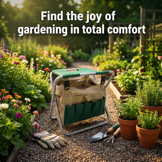 Gardening Stool | Enjoy Gardening Again Without Pain - Verdorin – Kit de jardinage