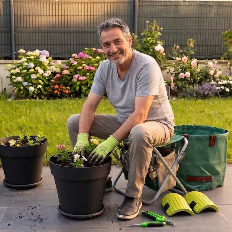 Marre d’avoir mal au dos après 10 minutes de jardinage ? - Verdorin – Kit de jardinage