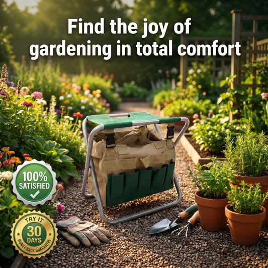 Gardening Stool | Enjoy Gardening Again Without Pain - Verdorin – Kit de jardinage