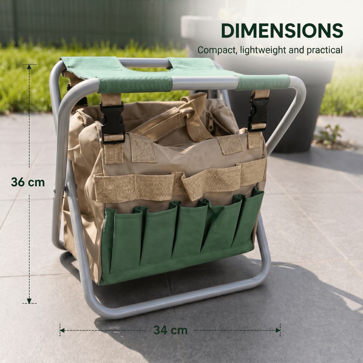 Gardening Stool | Enjoy Gardening Again Without Pain - Verdorin – Kit de jardinage