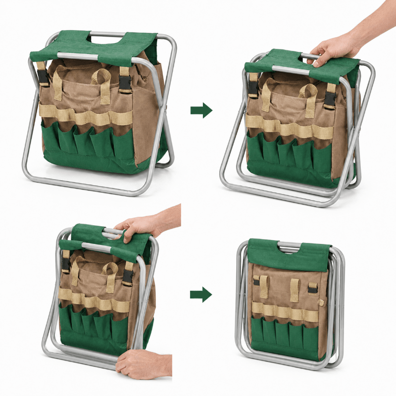 Fini le mal de dos au jardin — Le kit complet 12 pièces. - Verdorin – Kit de jardinage